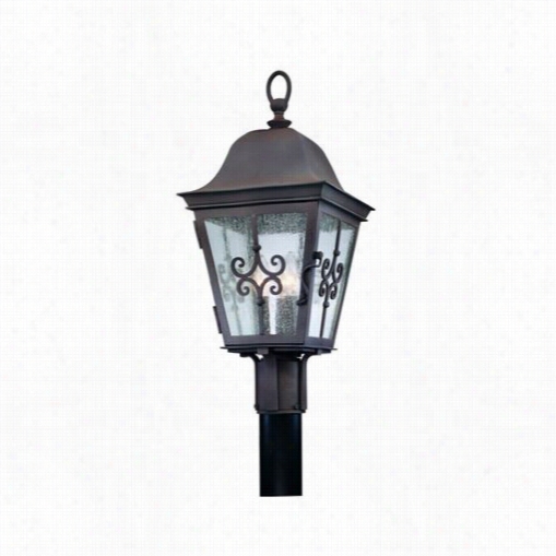 Troy Lighting P2355wb Markham 3 Light Outdoor Post Light In Markham