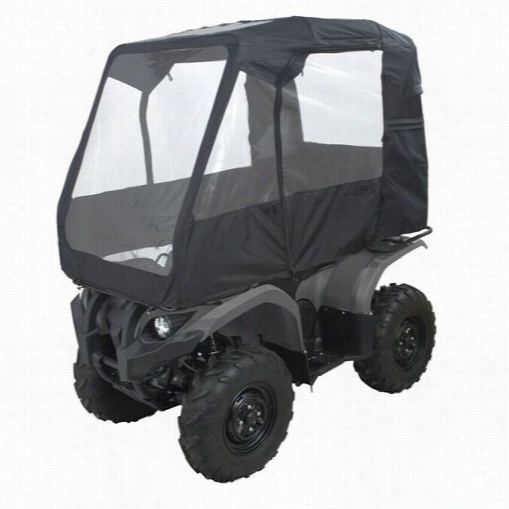 Classic Accessoories 76307 Quadgear Extreme Atv Deluxe Cbin In Black With Racks