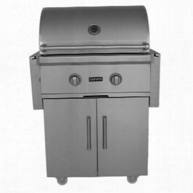 Coyote Ccx2 28"" Freestanding Gas Grill Steady Car In Stainelss Steel