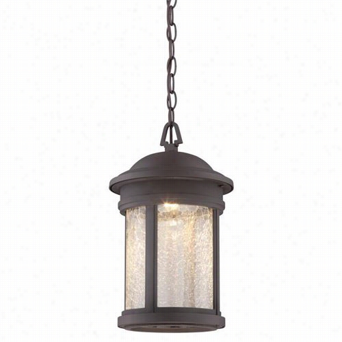 Designers Fountain Led31134-orb Prado 9"" Led Hanging Lantern In Oil Rubbed Bronze