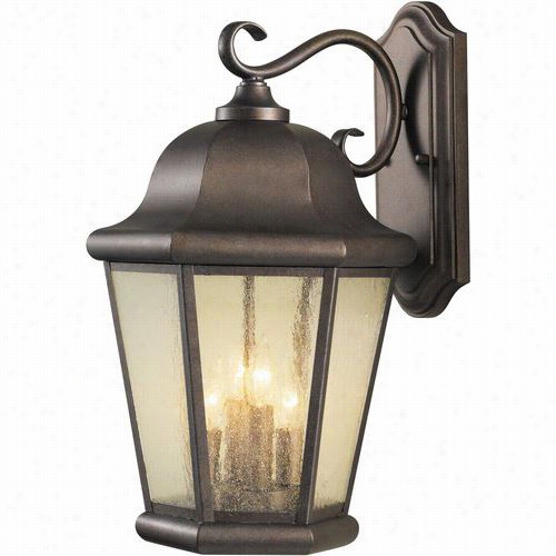 Feiss Ol5904cb Martinsville 4 Light Wall Lantern In Corinthian Bronzs