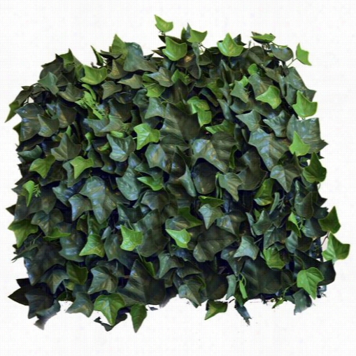 Greensmart Decor Mz-8041 Artificial Ivy Pnaels In Green - Set Of 4