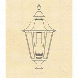 Hanvoer Lantern B5530 Big Manor 1 Light Outdoor Post  Lamp