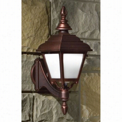 Hanover Lantern B99442 Small Four Sided Value Line 60w 1 Light Outdoor Wall Lght