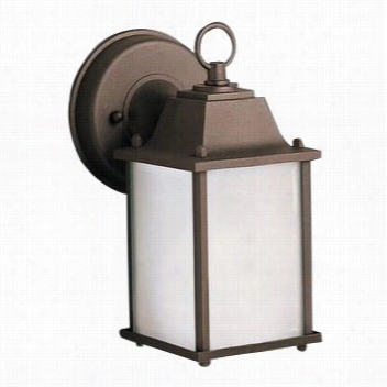 Kichler Lighting 10923bk New Street Series 08 Lfulrescent Black Outdoor Wall Bracekt