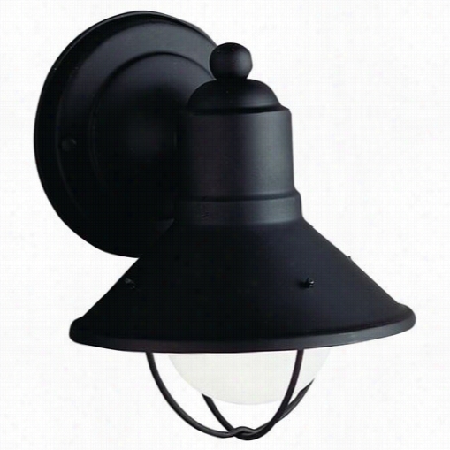 Kichler Lighting 9021bk Seaside Outdooor Wall Sconce