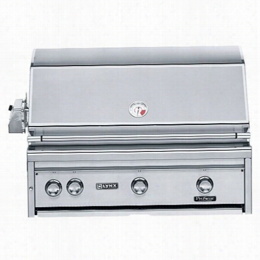 Lynx L36psr-2 36"&quog; Built-in Gas Grill With  1 Prosear  Ir And Rotisserie