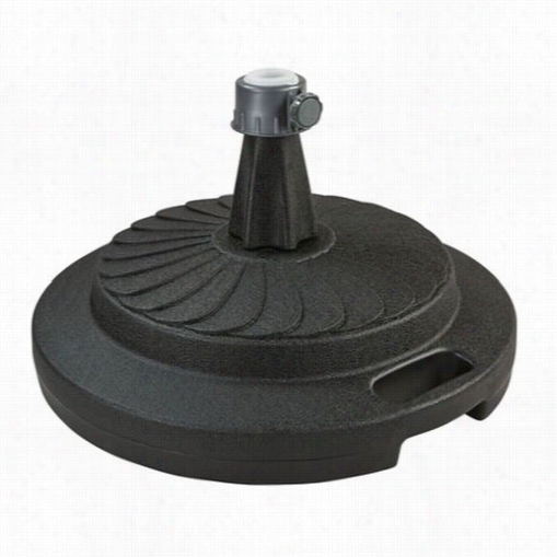 Patio Living Concepts 00290 Commeecial Quaity Umbrella Stand In Bla Fk