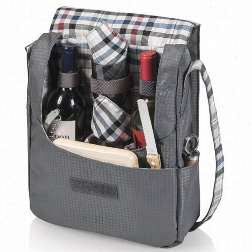 Picnic Time 524-50-778-0000-0 Britannia Wine And Chees Tote In Carnaby