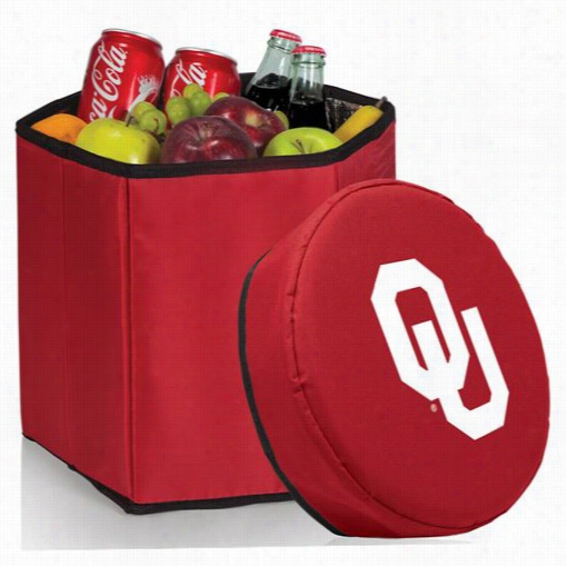 Picnic Time 596-0 University Of Oklahoma Soneers Digital Printt Bongo Cooler Adn Seat