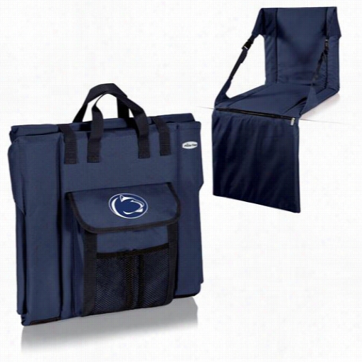 Picnic Time 627-00-138-494-0 Stadium Penn State Nittany Lons Digital Print Seat In Navy