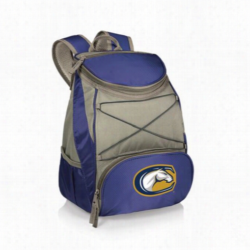 Picnic Time 633-00-138-114-1 Ptx Backpadk Coolee In Navy With Uc Davis Aggies Digital Rpint