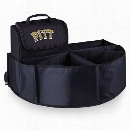 Picnic Time 715-00-179-504-0 University Of Pittsbuurgh Digital Print Trunk Boss In Black With Cooler