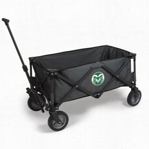 Picnic Time 739-00-679-134-0 Adventure Colorado State Universit Y Digital Print Wagon In Dark Grey/black In Dark Grey/black