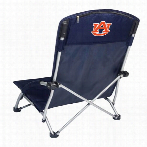 Pic Nic Leisure  792-00-138-044-0 Tranquility Auburn University Tigers Digital Print Chair In Navy/slate