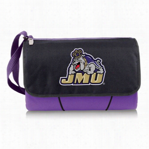 Picni Ctime 820-00 James Madison University Dukes Digital Print Blanket Tot