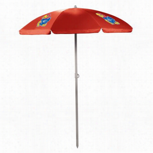 Picnic Time 822-00 University Of Kansas Jayhawks Digital Print Umbrella