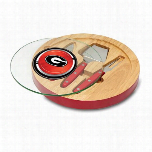 Picnic Tie 829- 00 Ventana Uni Versity Of Georgia Bulldogs Digital Print Cheese Board