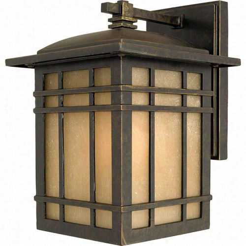 Quoizel Hc807ib Hillcrest 1 Light Medium Outdoor Wall Sconce In Imperial Bro Nze