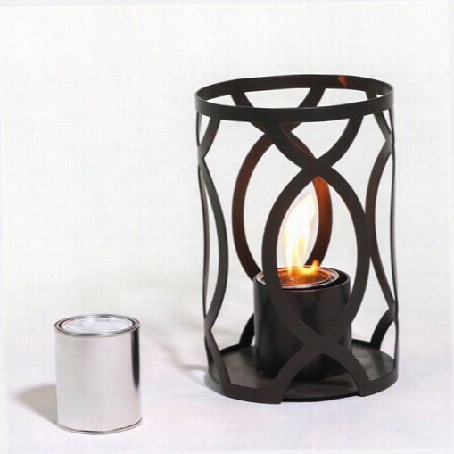 Terraflame Sj-sv-01_01 Savannah 12"" X 8"" Outdoor Steel Lantern