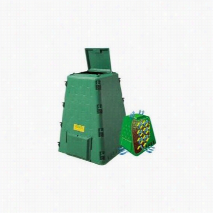 Exaco Aq-110 Aeroquick Ompost Bin In Green