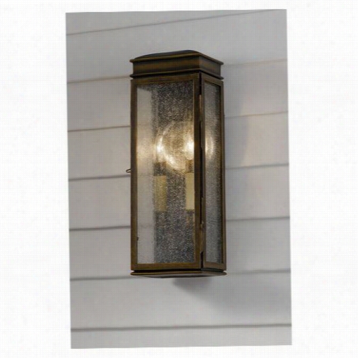 Feiss Ol7400astb Whitaker 2 Light Wal Llaantern In Astral Bronze