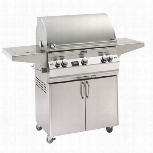 Firemagic A540s-2l1-62 Aurora A540 Free Sanding Grill W/side Burner, Rotisserie Backburne Rnd Left S Ide Infrared Burner