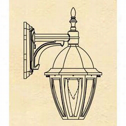 Hanover Lantern B12212 Small Sturbridge 1 Light Outdoor Wall Light