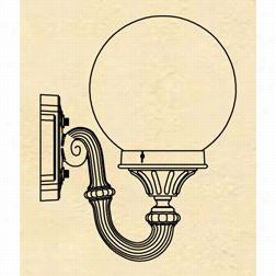 Hanover Lantern B162fsm Small Omni 1 Light Outdooe Walll Light