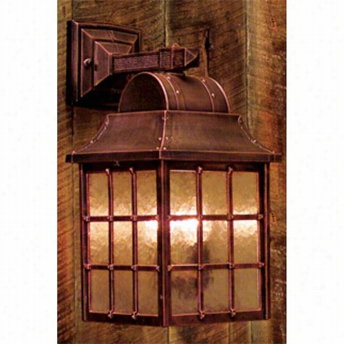 Hanover Lantwrn B83776rm Large Venerate 25w Per Socket 3 Light Outdoor Wall Light