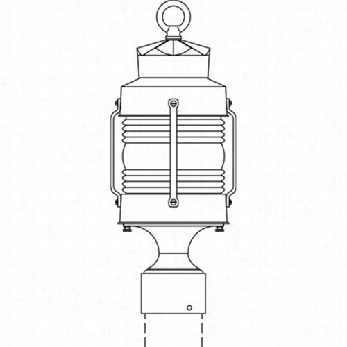 Hanover Lantern B8630 Small Avalon 60w 1 Light Outdoor Post Lamp