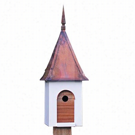 Heartwood 105d French Villa Bird House With Brown Pania Roof