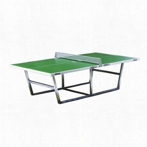 Joola 11700 City Outdoor Tennis Table In Green