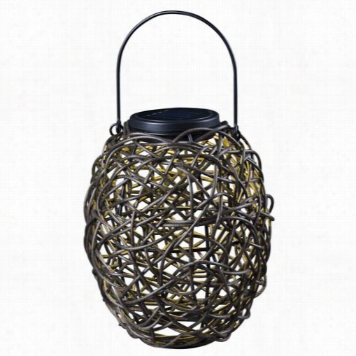 Kenroy Home 60533rat Seriously Sol Ar 1 Light Led Outdoor A Ccent Lantern In Black