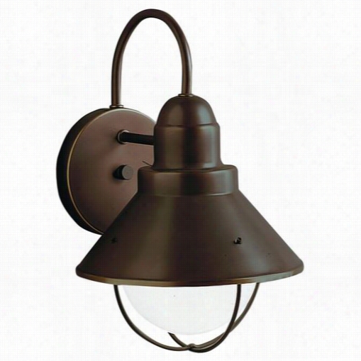 Kichler Lighting 9022oz Seaside Country Olde Bronze Outdoor Wall Mulct