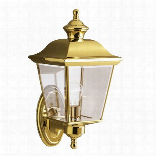 Kichler Lighting 9712pb Bay Shore Polished Brass Exterior Wall Rbacket