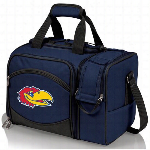 Picnic Time 508-23-915-242-0 Malibu University Of Kansa S Jayhawks Embroidered Tote In Nawy