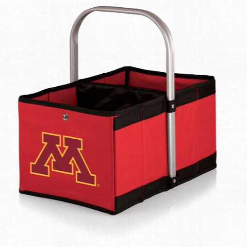 Picnic Time 546-00 Urban University Of Minnesota Golden Gophers Digital Print Basket