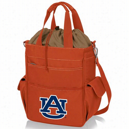 Picnc T Ime 614-00 Activo Auburn University Tigers Diigital Print Waterproof Tote