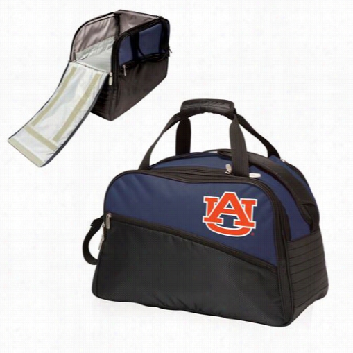 Picnic Time 671-00-138-404-0 Stratus Auburn University Tigers Digital Print Duffel Bag In Navy/slate