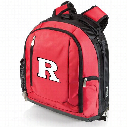 Picnic  Time 730-00 Pt Navigator Rutgers University Digital Print Cooler Backpack