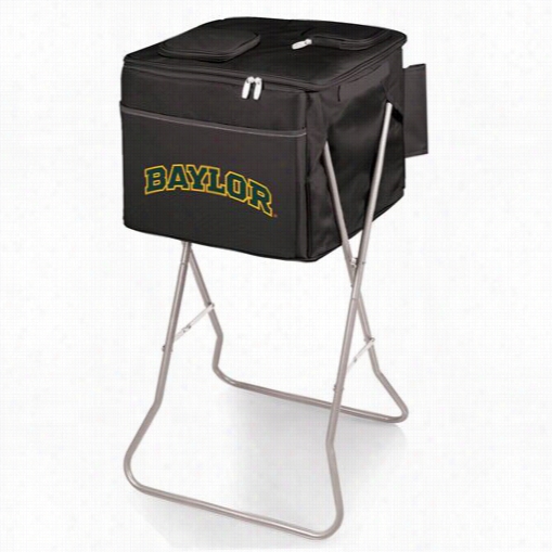 Picnic Time 780-00-179-924-0 Party Baylor Universsity Beras Digita1 Print Cube In Black