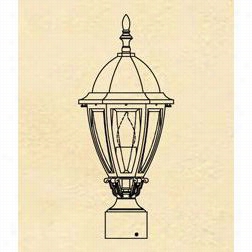 Hanover Lantern B12230 Small Sturbridge 1 Light Outdoor Post Lamp