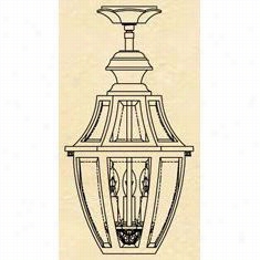 H Anover Lantern B13421 Medium Augusta 25w Per Sockett  3 Light Outdoor Flush Mount