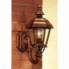 Hanover Lantern B23fsm Small Jamesown 1 Light Outdoor Wall Light