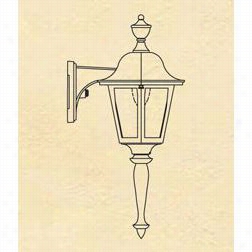 Hanover Lantern B2515 Small Manor 1 Light Outdoor All Li9ht