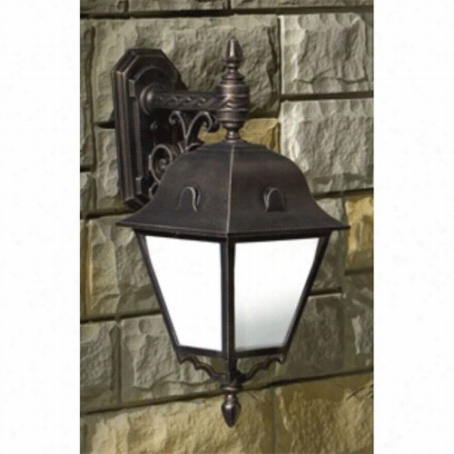 Hanover Lantern B5872 Medium Jefferson 25w By Socket 3 Light Outdor Wall Light