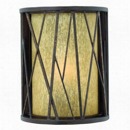 Hinkley Lighting 1150rb Elm 10&quoot;&quto;h Single Light Ambient Lighting Outdoor Wall Scojce In Regency Bronze