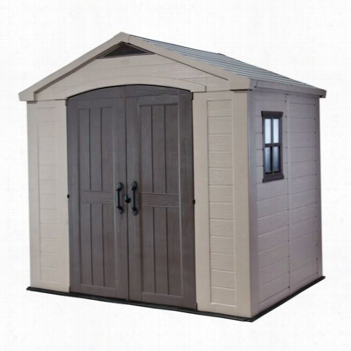 Keter 213039 Factor 8' X 6' Sorage Shed