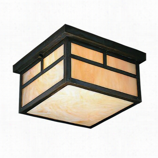 Kichler Lighting 9825cv La Mesa 2 Light Ceiling Flush Mount